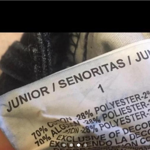 Dark Blue Denim Jeans Capri Style - Picture 12 of 12